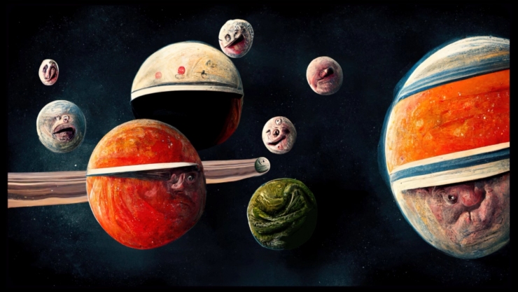 Planets and robots